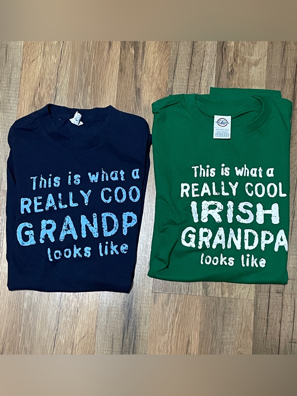 “ Really cool grandpa …” t-shirts. M and L